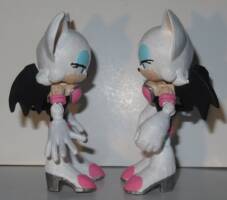 2 Rouge figures (Sonic) Custom Action Figure