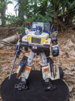 Paddock - Transformers x Jurassic World Custom OC Alternators Hound (Transformers) Custom Action Figure [Paddock - Bot mode]