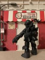 TMNT Slash black and White (Teenage Mutant Ninja Turtles) Custom Action Figure