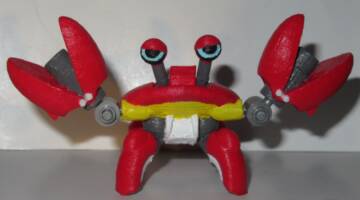 Crabmeat (Sonic) Custom Action Figure