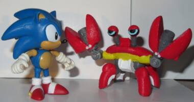 Crabmeat (Sonic) Custom Action Figure