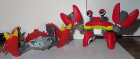 Crabmeat (Sonic) Custom Action Figure