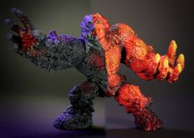 Magnokor Pyre (Inhumanoids) Custom Action Figure
