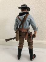 Arthur Morgan (Red Dead Redemption) Custom Action Figure [Back]