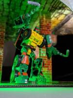 Michelangelo - TMNT x Transformer Custom (Transformers) Custom Action Figure [Michelangelo - Bot Mode]
