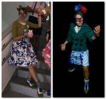 Verbena the Hospital clown (Real People) Custom Action Figure
