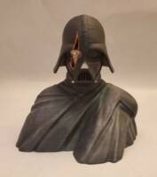 Damaged Darth Vader Bust (Star Wars) Custom Statue / Bust
