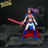 Captain Britain (psylocke) (X-Men) Custom Action Figure