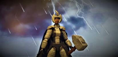 Storm - Queen of Asgard (Marvel Legends) Custom Action Figure