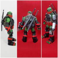 IDW Tmnt Dark Leo (Teenage Mutant Ninja Turtles) Custom Action Figure