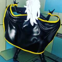 Storm (Marvel Legends) Custom Action Figure [From the Back]