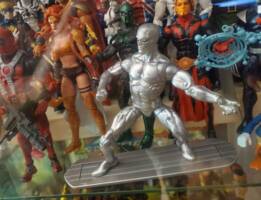 Silver Surfer (Marvel Legends) Custom Action Figure [In my cosmic display]