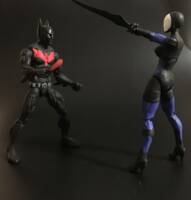 Batman beyond Marvel legends style (Marvel Legends) Custom Action Figure [Batman Beyond VS. Inque]
