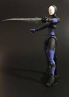 Ingue Batman Beyond Marvel Legends style (Marvel Legends) Custom Action Figure [Inque]