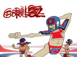 Murdoc Niccals ROCK THE HOUSE Gorillaz music video (Tank-Girl) Custom Action Figure
