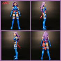 Marvel Vs Capcom Psylocke (Jim Lee 90's Style) (Marvel Legends) Custom Action Figure