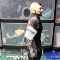 One 12 Scale GI Joe PMC RAIDERS Adventure Team unit in Typhon Camo Shirt (G.I. Joe) Custom Action Figure