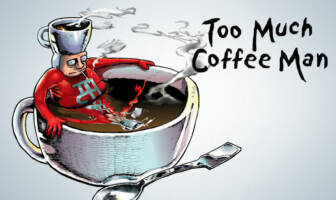 TooMuchCoffeeMan (Misc) Custom Action Figure