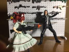 ~Turk Leader: Tseng (Final Fantasy VII)~ (Final Fantasy VII) Custom Action Figure [FIGHT]