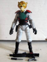 Tibbits – Cathar Bounty Hunter (Star Wars) Custom Action Figure [Front View]