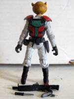 Tibbits – Cathar Bounty Hunter (Star Wars) Custom Action Figure [Rear View]