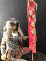 Caius Vipstanus Banner bearer of the Phoenix Legion (Gladiator) Custom Action Figure