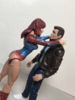 Marvel Legends Mary Jane Watson (version 3) Spider-man costume (Marvel Legends) Custom Action Figure