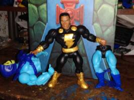 Black Adam (Wwe Masters Of Eternia) (Masters of the Universe) Custom Action Figure