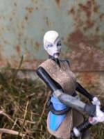 Asajj Ventress (Dark Disciple) (Star Wars Clone Wars) Custom Action Figure [Close-up]