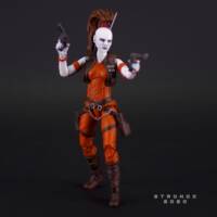 Aurra Sing (Star Wars) Custom Action Figure