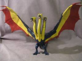 Rainbow King Ghidorah (Godzilla) Custom Action Figure