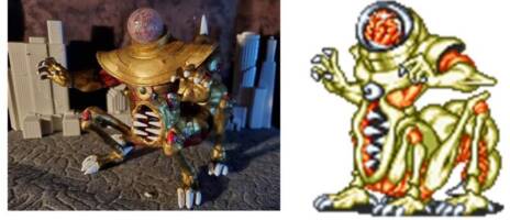 Beetle Master, from the arcade game King of the Monsters 2 (SNK) Custom Action Figure (SNK) Custom Action Figure