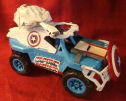Secret Wars Captain Ameri-Car! (Secret Wars) Custom Vehicle