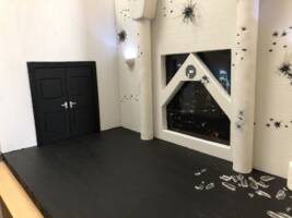 robocop vs ed 209 ocp office fight (Robocop) Custom Diorama / Playset