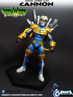 Cannon Stormwatch (Legendary Comic Book Heroes) Custom Action Figure