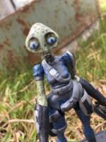 Twazzi (Star Wars Clone Wars) Custom Action Figure [Close-up]