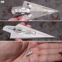 Imperial Fleet over the planet Hoth (Star Wars) Custom Diorama / Playset