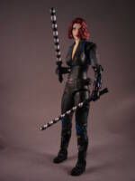 BLACK WIDOW Avengers Age of Ultron (Repaint) (Marvel) Custom Action Figure