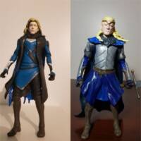 Earendil (Lord of the Rings) Custom Action Figure [Primera Versión vs versión Final]