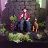 1/12th scale Ruined Castle diorama (Princess Bride) Custom Diorama / Playset