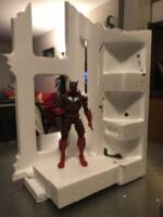 1:12 Broken city (Batman) Custom Diorama / Playset
