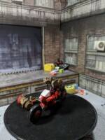 Harley Quinn & Bud Custom Transformer x Batman crossover series - Swittcraft (Transformers) Custom Action Figure