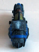 Melnat - Zeta Reticulan Bounty Hunter and Speeder Bike (Star Wars) Custom Action Figure [Front View Speeder Bike]