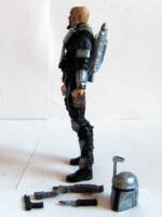 Sen Quinzo - Mandalorian Warrior (Star Wars) Custom Action Figure [Left View]