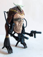 Zobragus Tel - Noc'sagian Bounty Hunter - A Star Wars/DC Comics Mashup (DC Universe) Custom Action Figure
