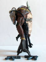 Zobragus Tel - Noc'sagian Bounty Hunter - A Star Wars/DC Comics Mashup (DC Universe) Custom Action Figure [Right View]