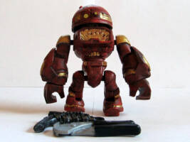 R2-LNK "Lunk" - Heavy Astromech Droid (Star Wars) Custom Action Figure [Rear View]