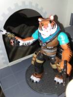 Rahzar and Tiger Claw (Teenage Mutant Ninja Turtles) Custom Action Figure