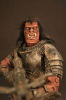 Uruk-Hai crossbow archer 01, new face, hair and repaint (Lord of the Rings) Custom Action Figure