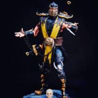 Scorpion (Mortal Kombat) Custom Action Figure